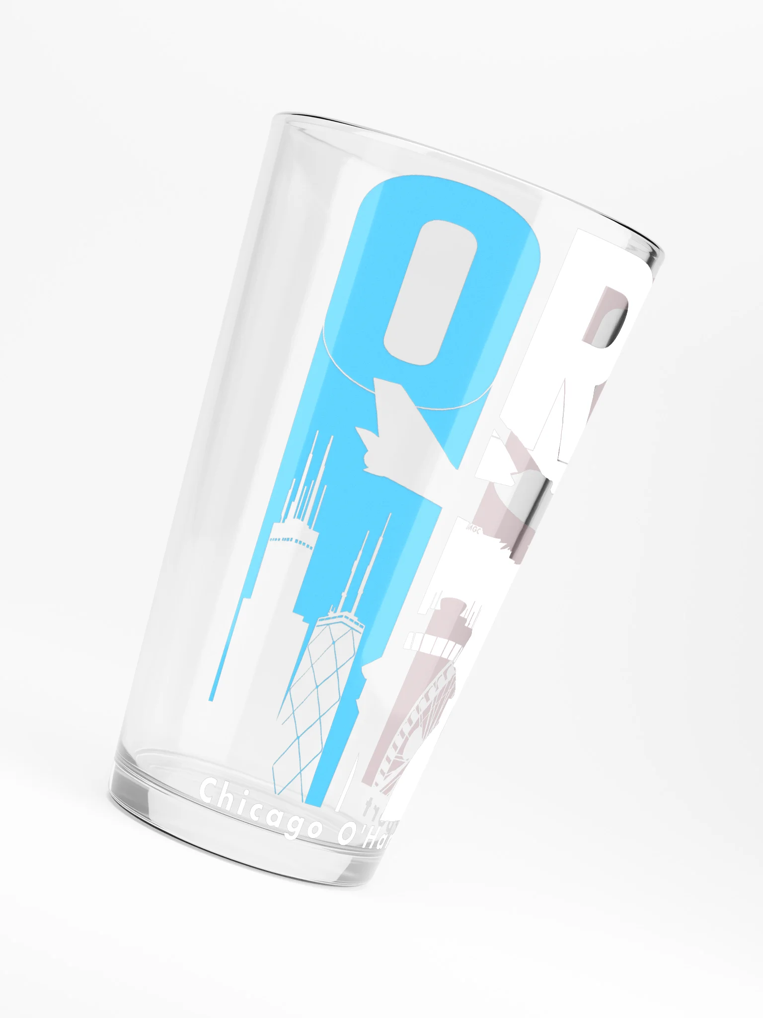Icons of Chicago Pint Glass product image (6)