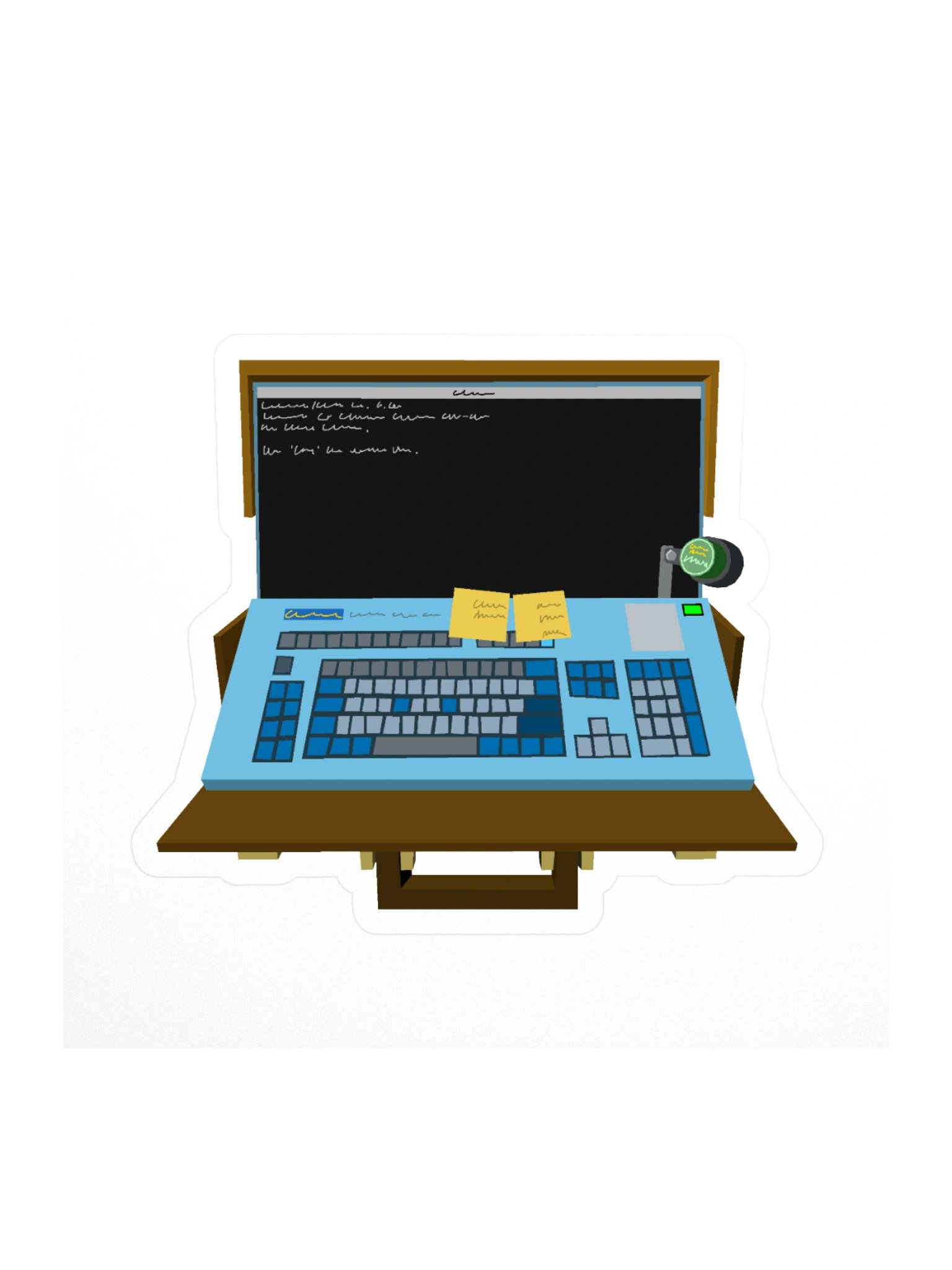 Quadrilateral Cowboy: Deck Sticker product image (4)