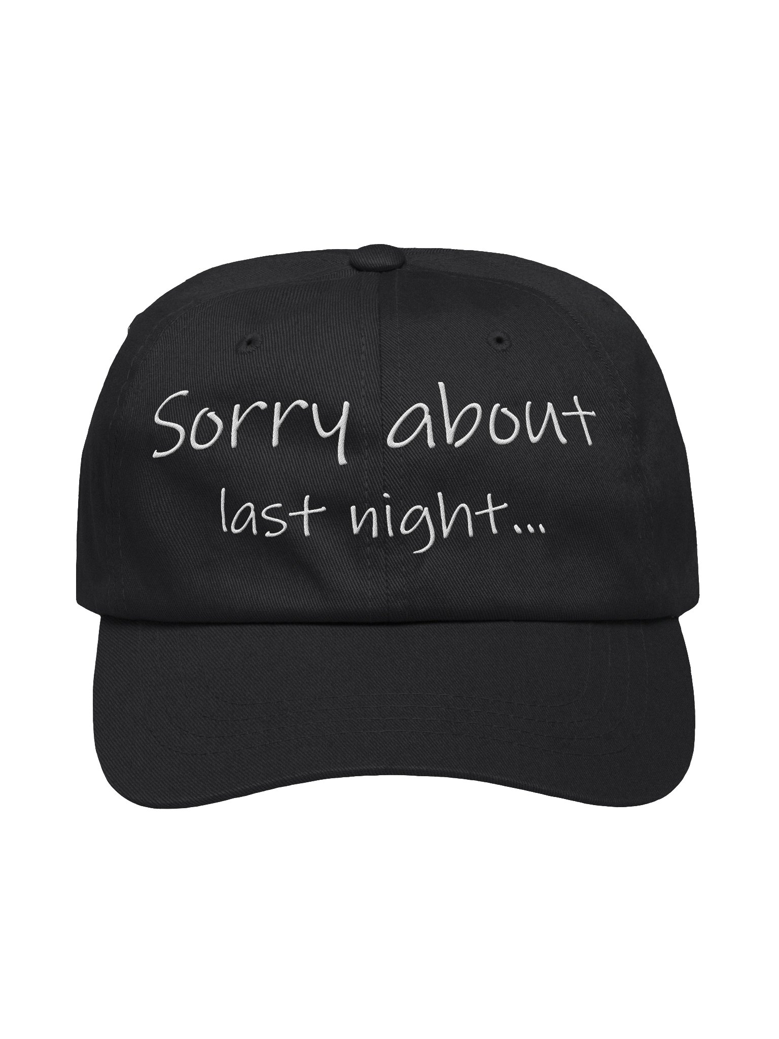 Sorry About Last Night Dad Hat product image (3)