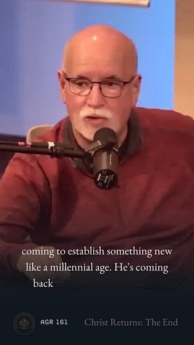 AGR 161: Amillennialism Is Simple

AGR cuts through the complexity of end times theology — when Christ returns, history ends ...