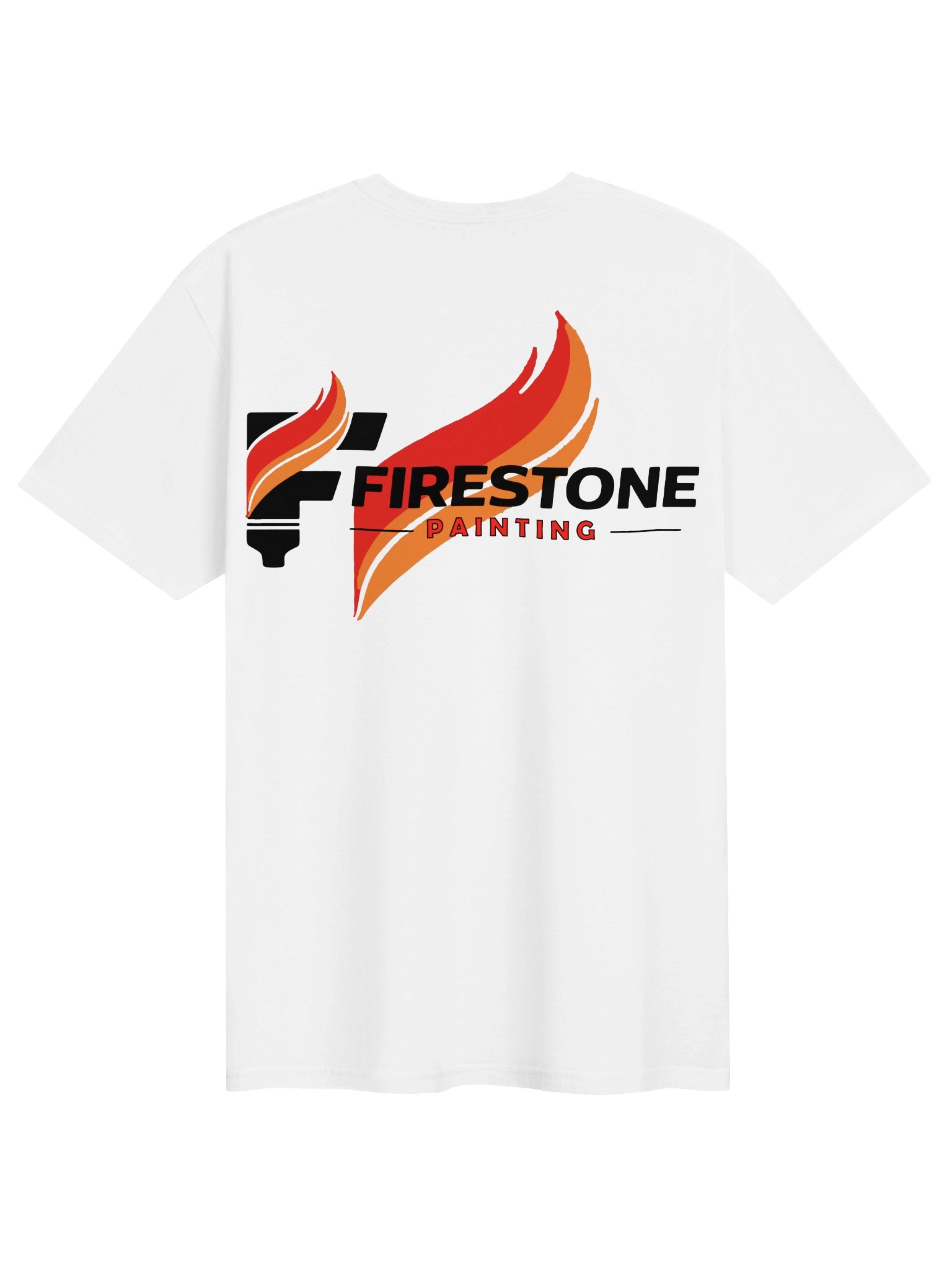Firestone Painting Sponsor Tee (White) product image (2)