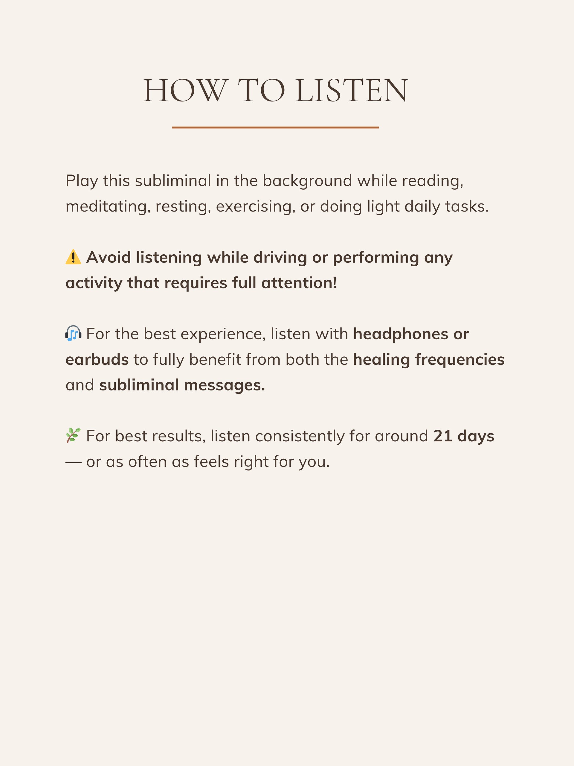 Throat Chakra Healing Subliminal Affirmations — Confident Communication & Authentic Self-Expression | MP3 Download product image (4)