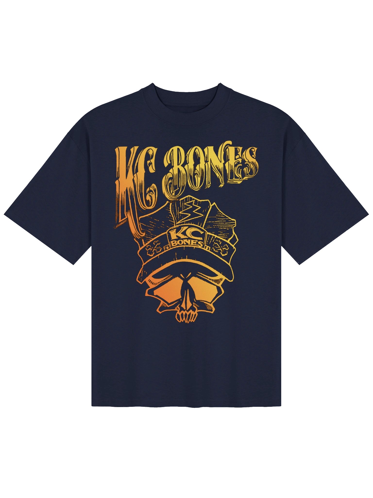 KC Bones Skeleton Graphic Oversized Tee product image (2)