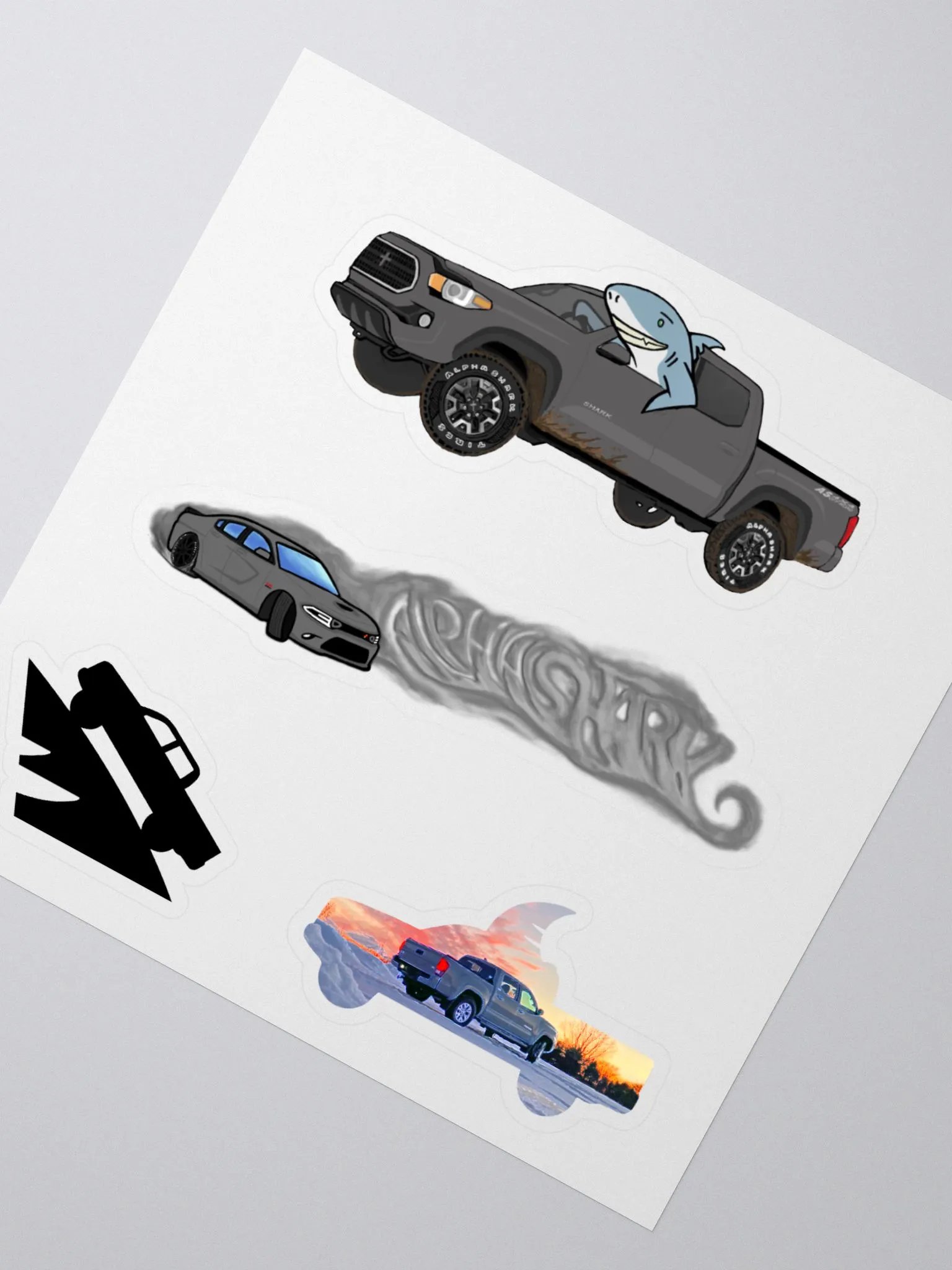 AlphaShark Sticker Pack! product image (2)