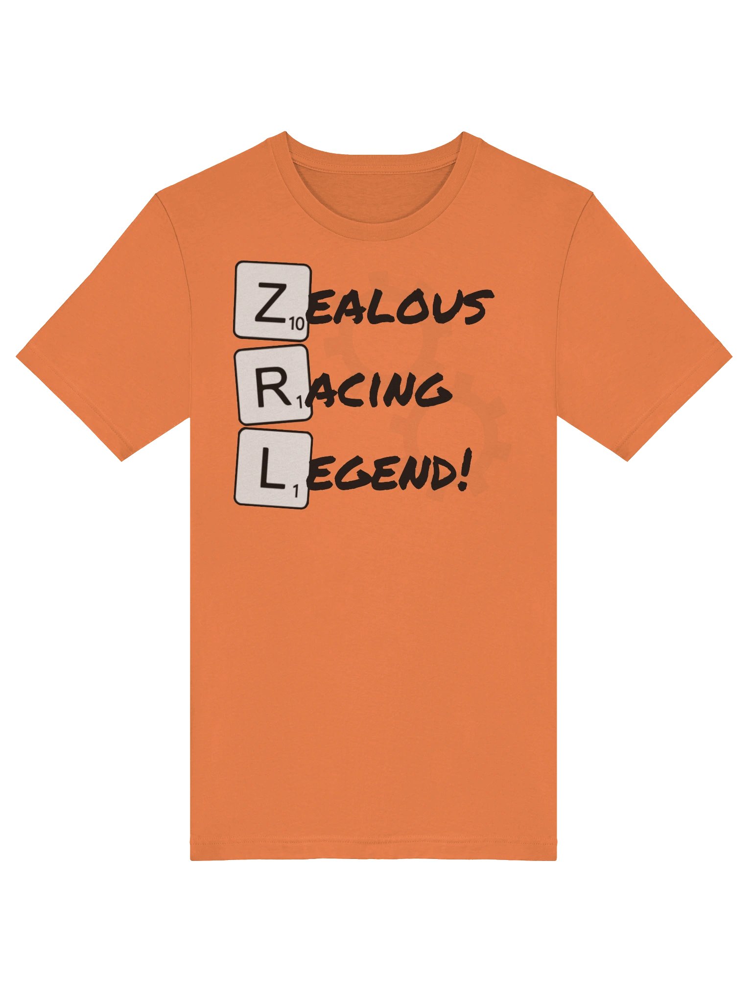 Zealous Racing Legend Orange Tee product image (5)
