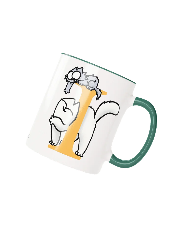 Cat Monogram Mug - I product image (1)