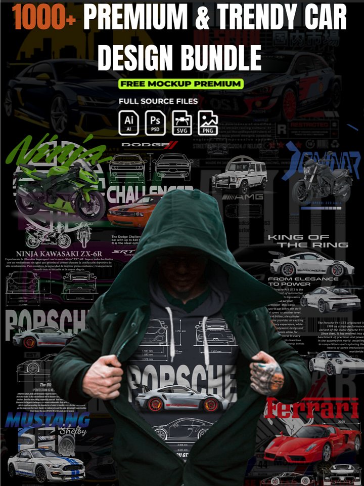 1000+ Premium & Trendy Car Editable product image (1)