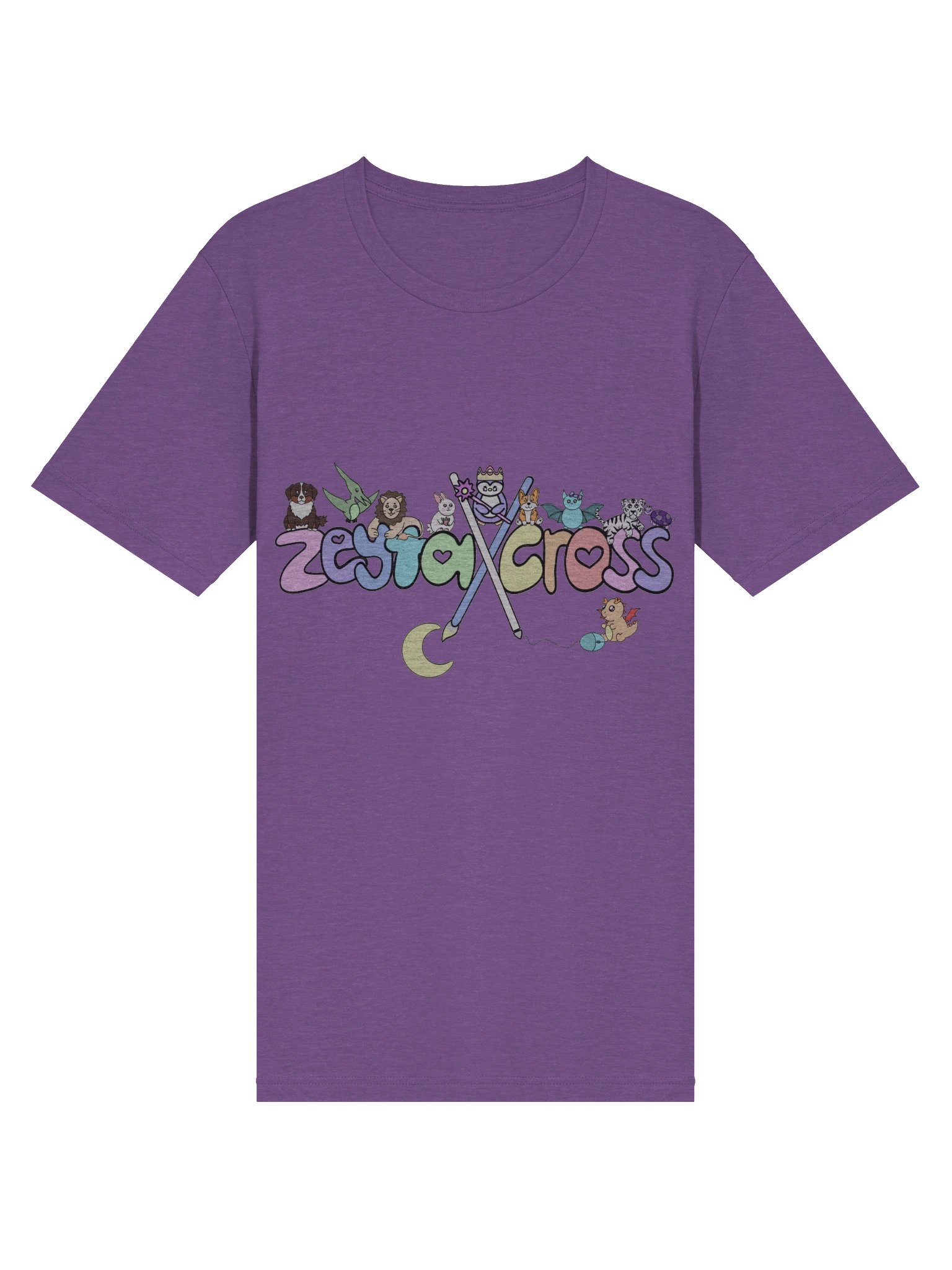 Triblend T-Shirt - Zeyta Cross Logo with Friends product image (23)