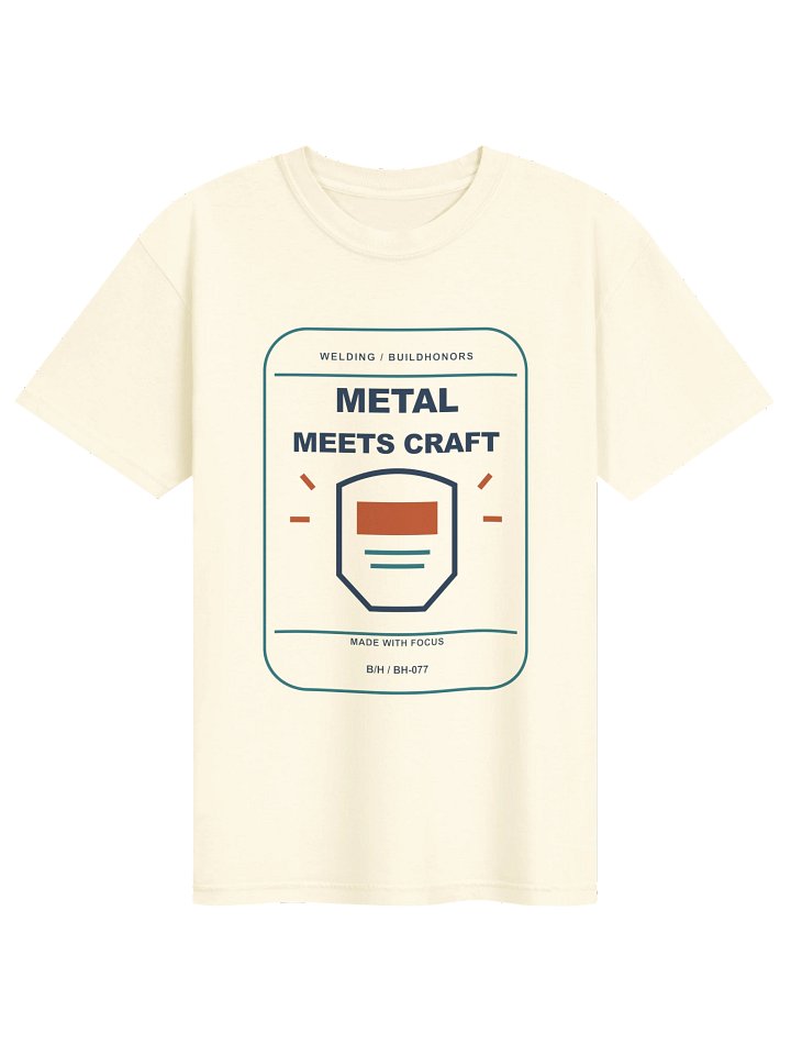 Metal Meets Craft supplier garment mockup