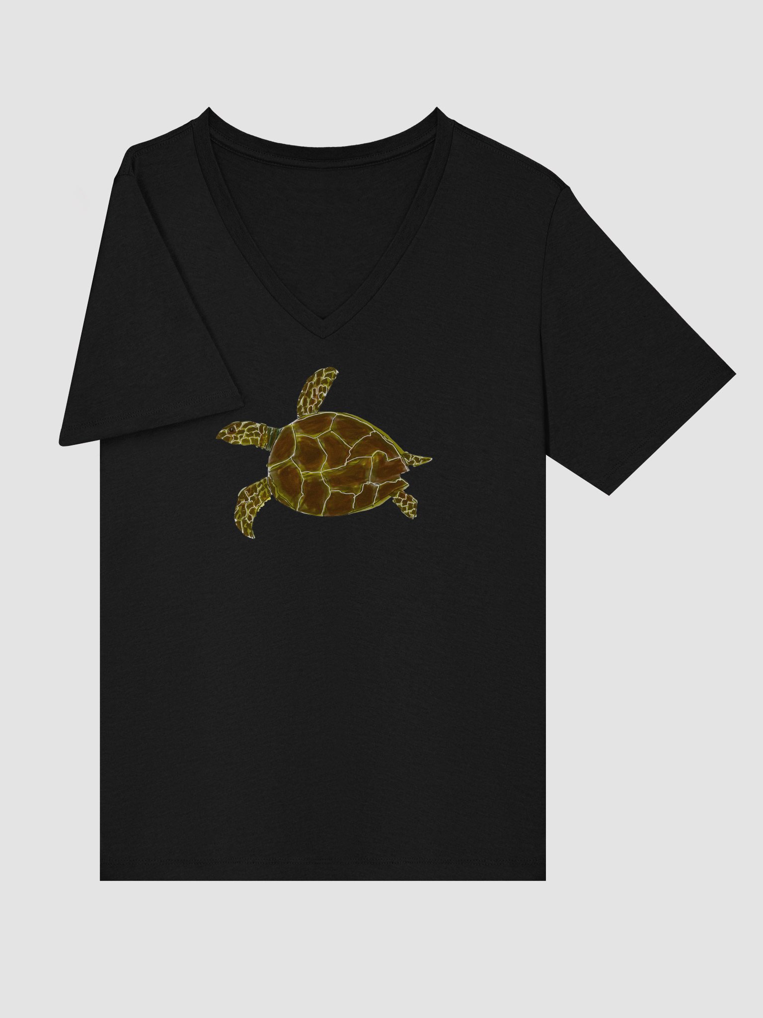 Turtle Relaxed V-Neck Tee product image (26)