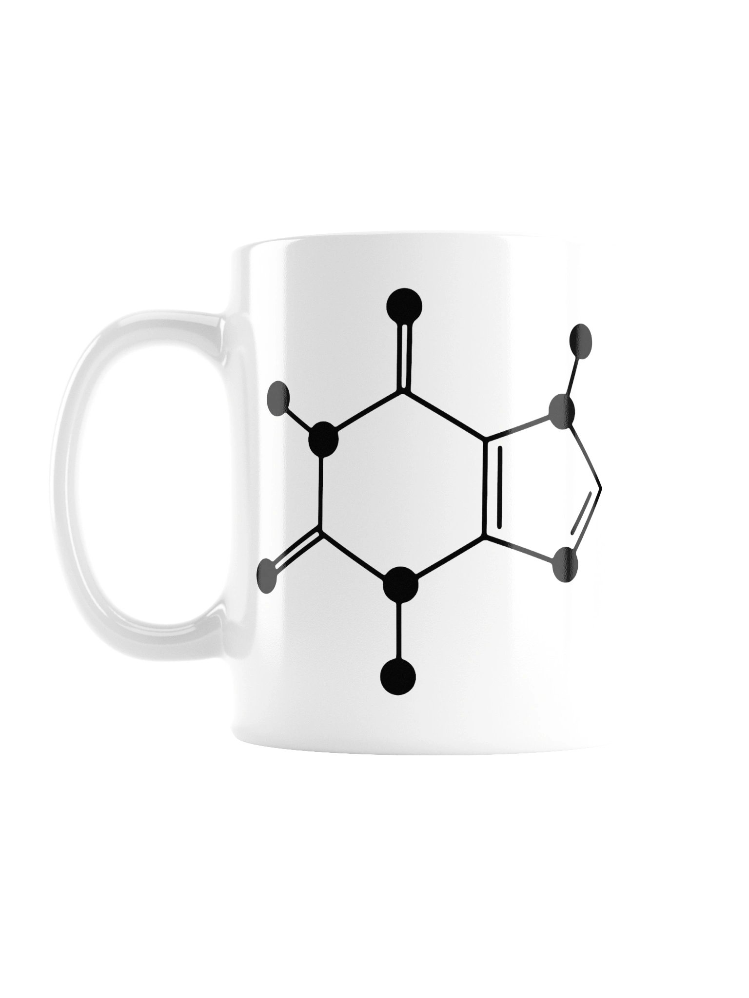 Minimal Blackout Glossy Mug product image (1)