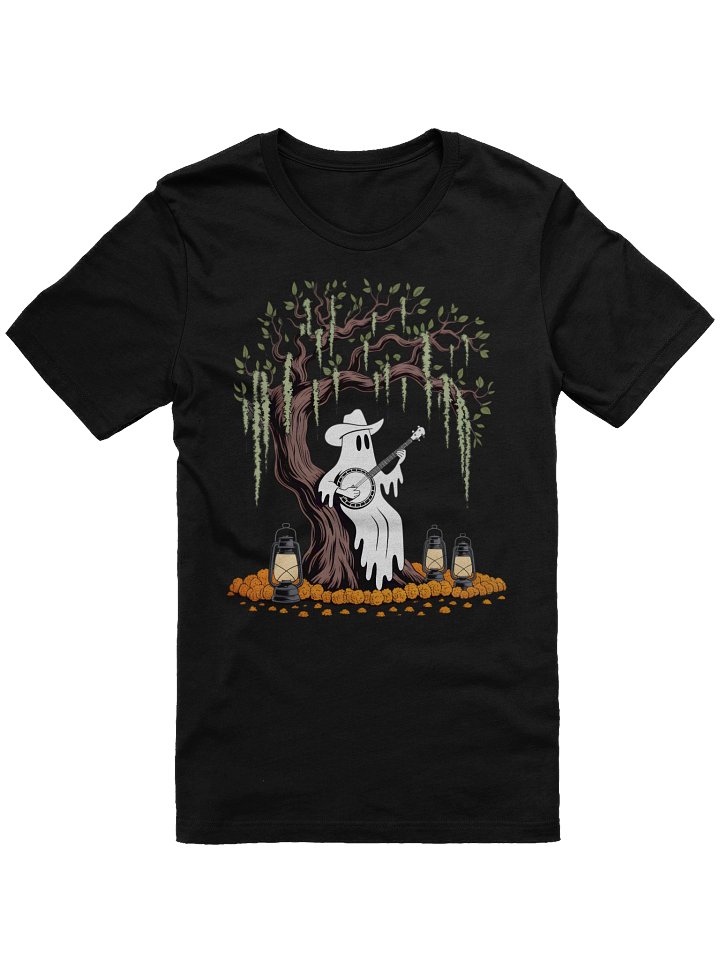 Spooky Serenade Ghost Banjo T-Shirt product image (2)