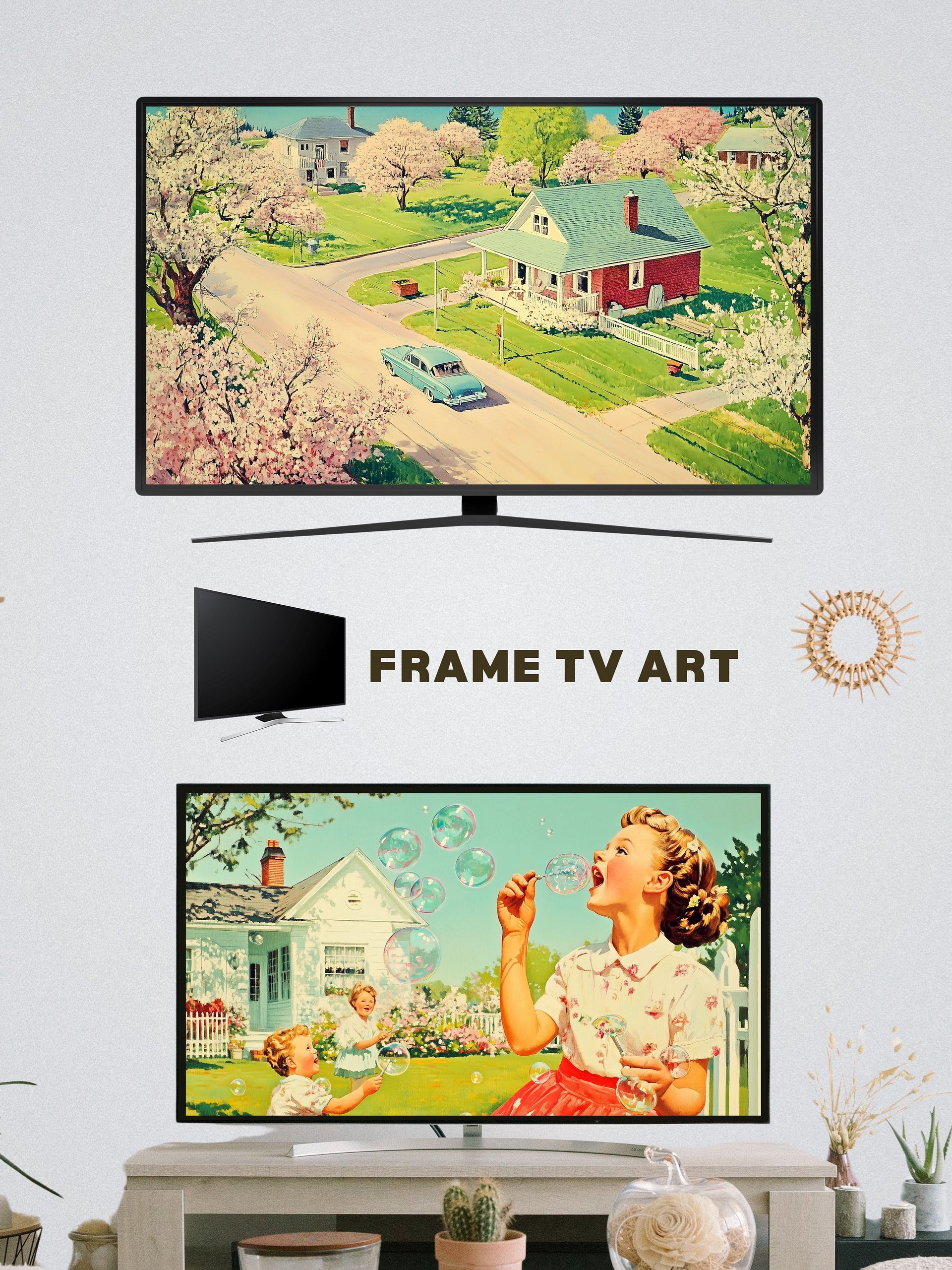 Blooming Beauties & Spring Breeze | 200+ Vintage-Style Digital Art Collection - Digital Download for Posters, Wallpapers & Decor product image (6)