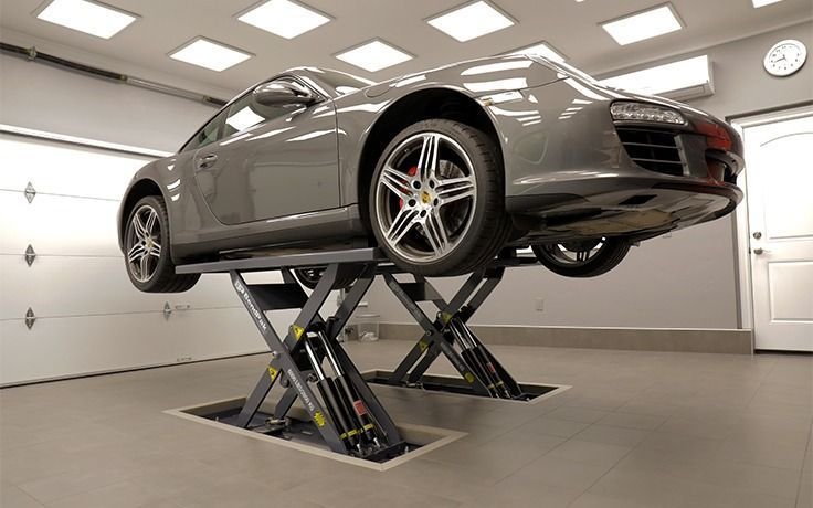BendPak MDS-6LPF Flush-Mount Mid-Rise Scissor Lift - 6,000-Lb Capacity product image (2)