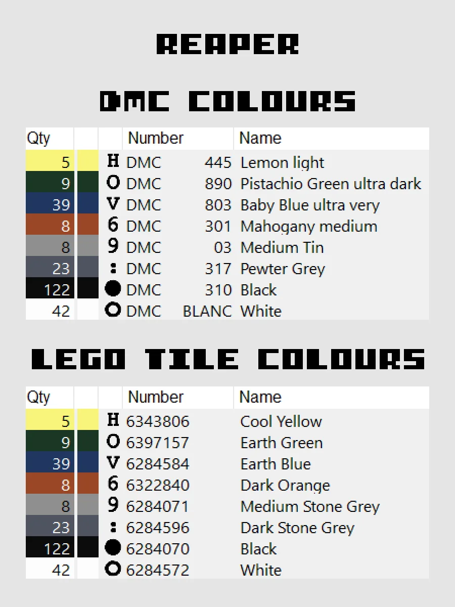 Reaper Pixel Art product image (4)
