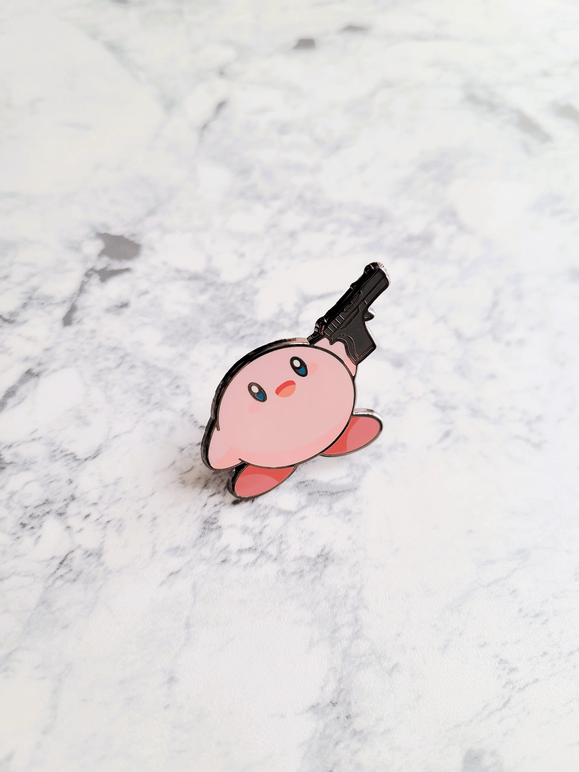 Enamel Pins | Gun Kirby Pin product image (1)