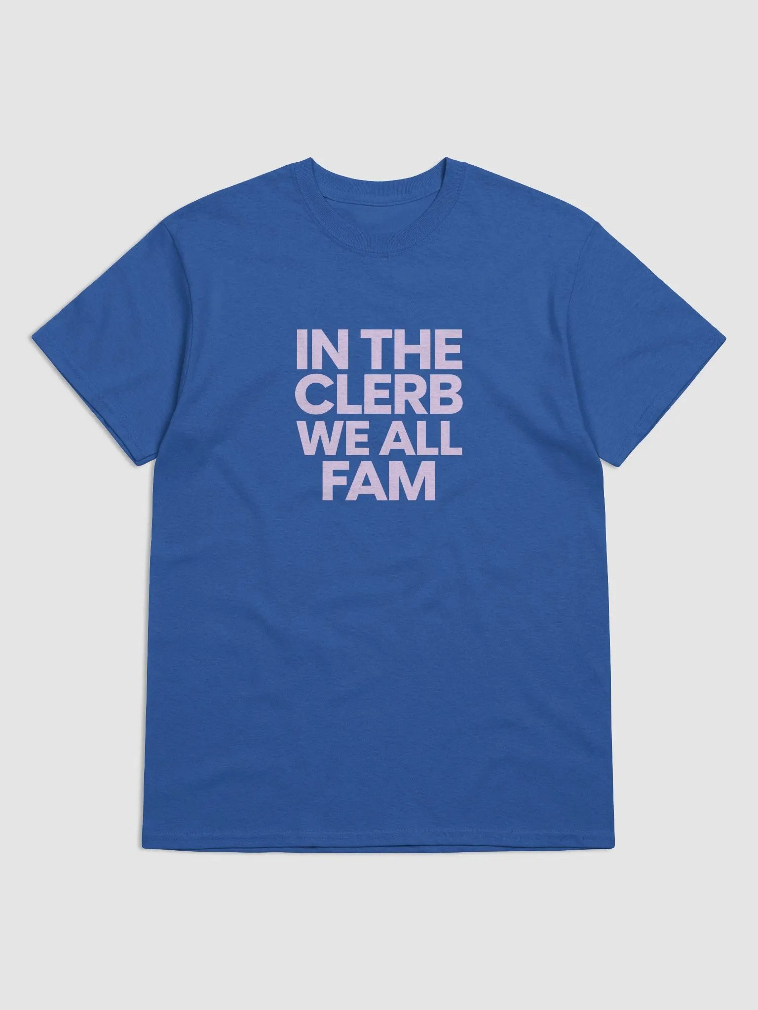 IN THE CLERB, WE ALL FAM Statement Tee product image (2)