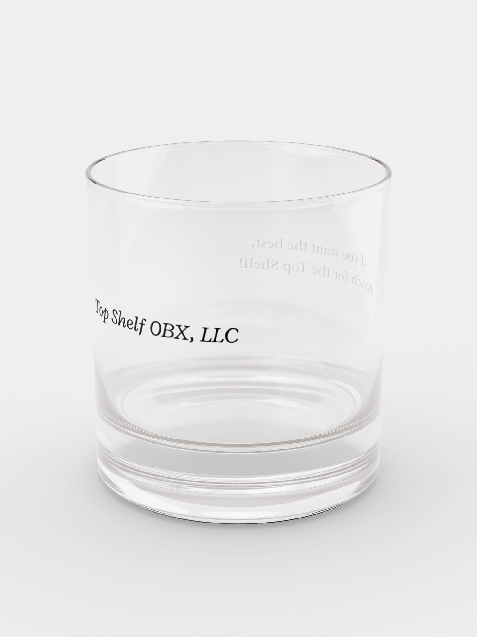 Top Shelf Rocks Glass product image (4)