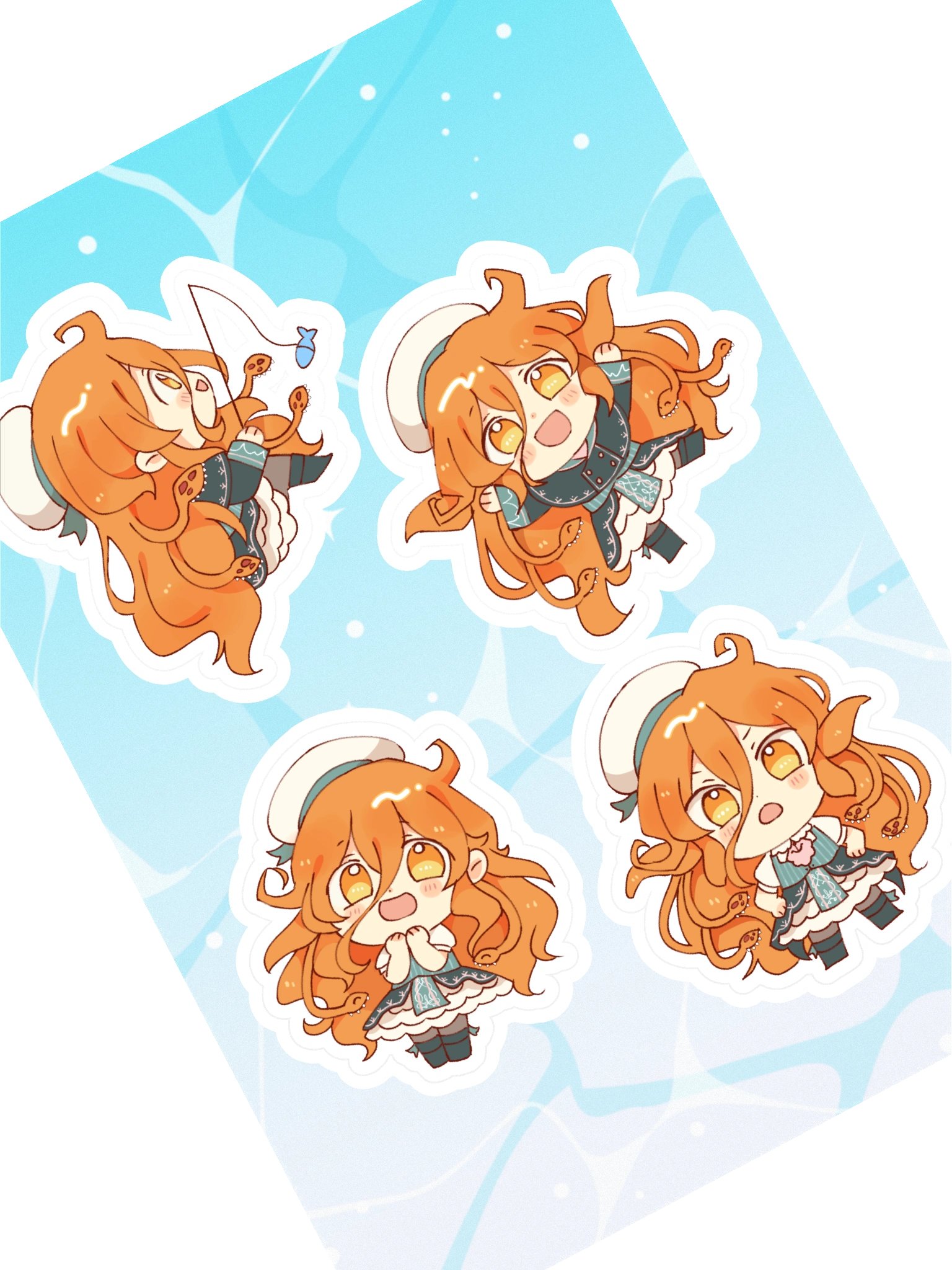 Illith Chibi Sticker Sheet product image (1)