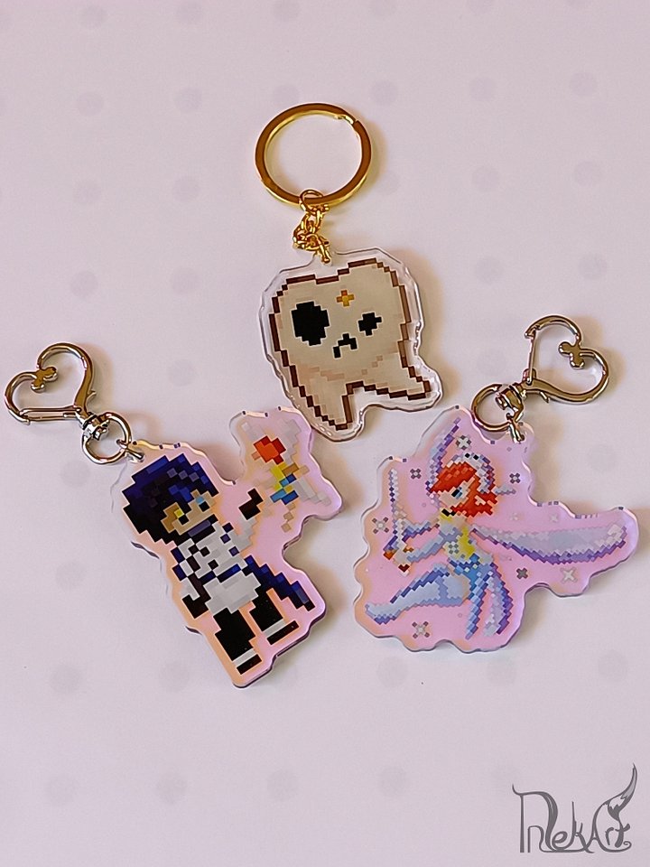 Meta Acrylic Charm ** product image (1)