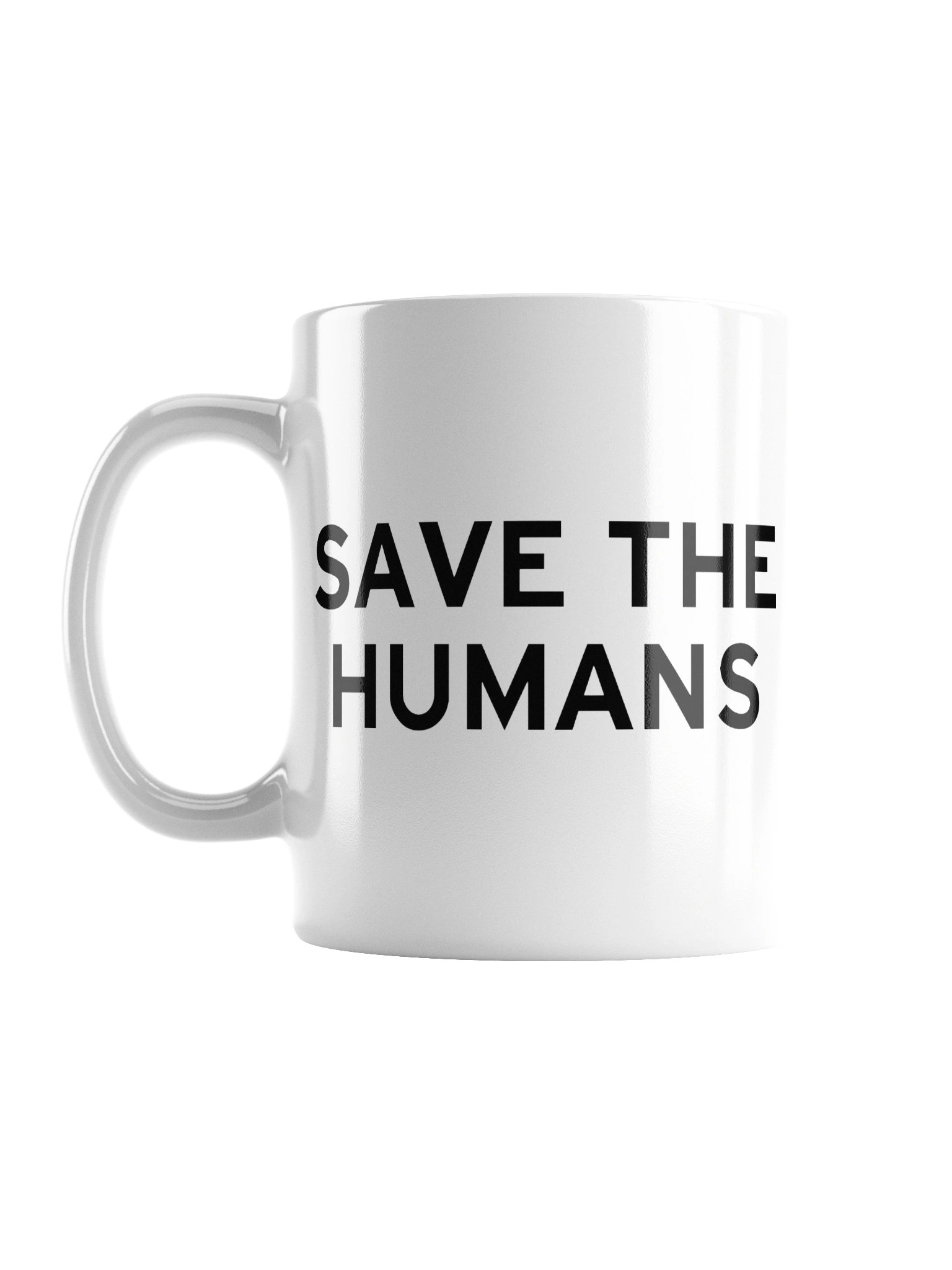Save the Humans Mug product image (1)