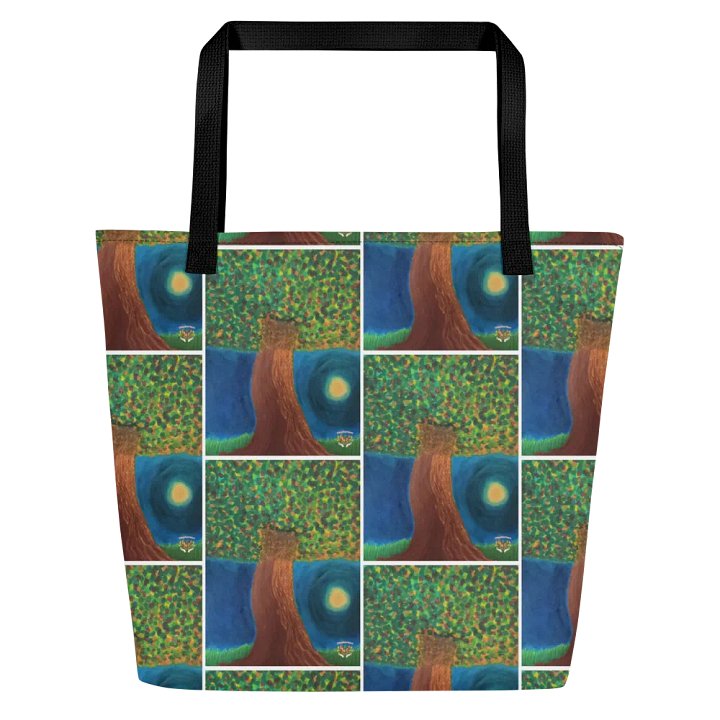 Enchanted Tree All-Over Tote Bag product image (1)