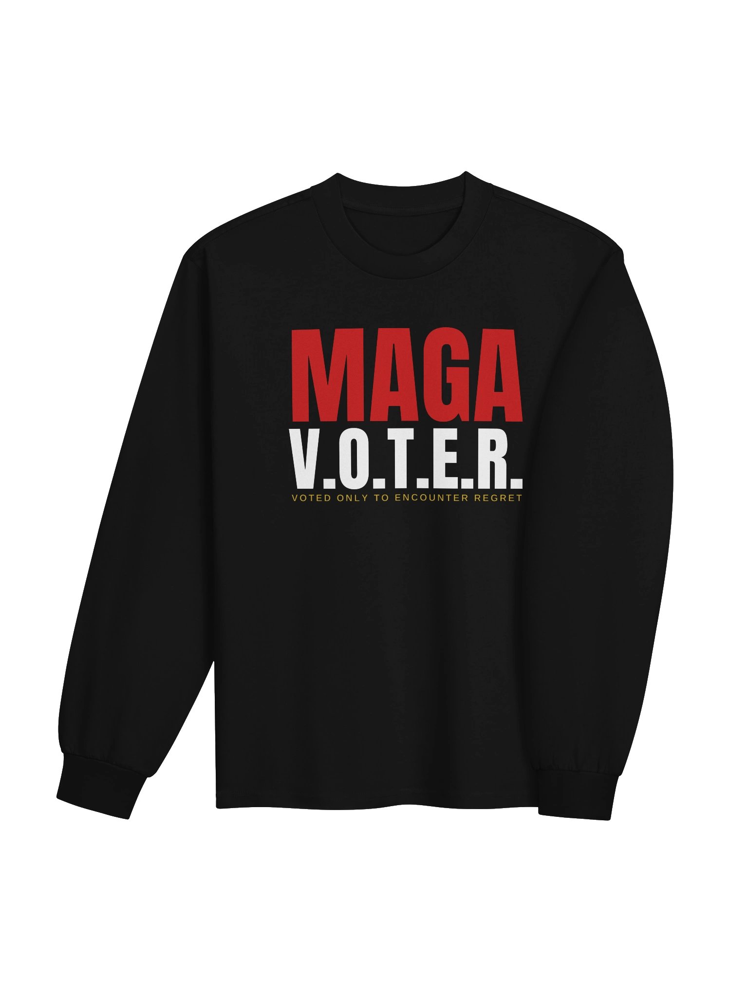MAGA V.O.T.E.R. — Bold Tee Long Sleeve product image (4)
