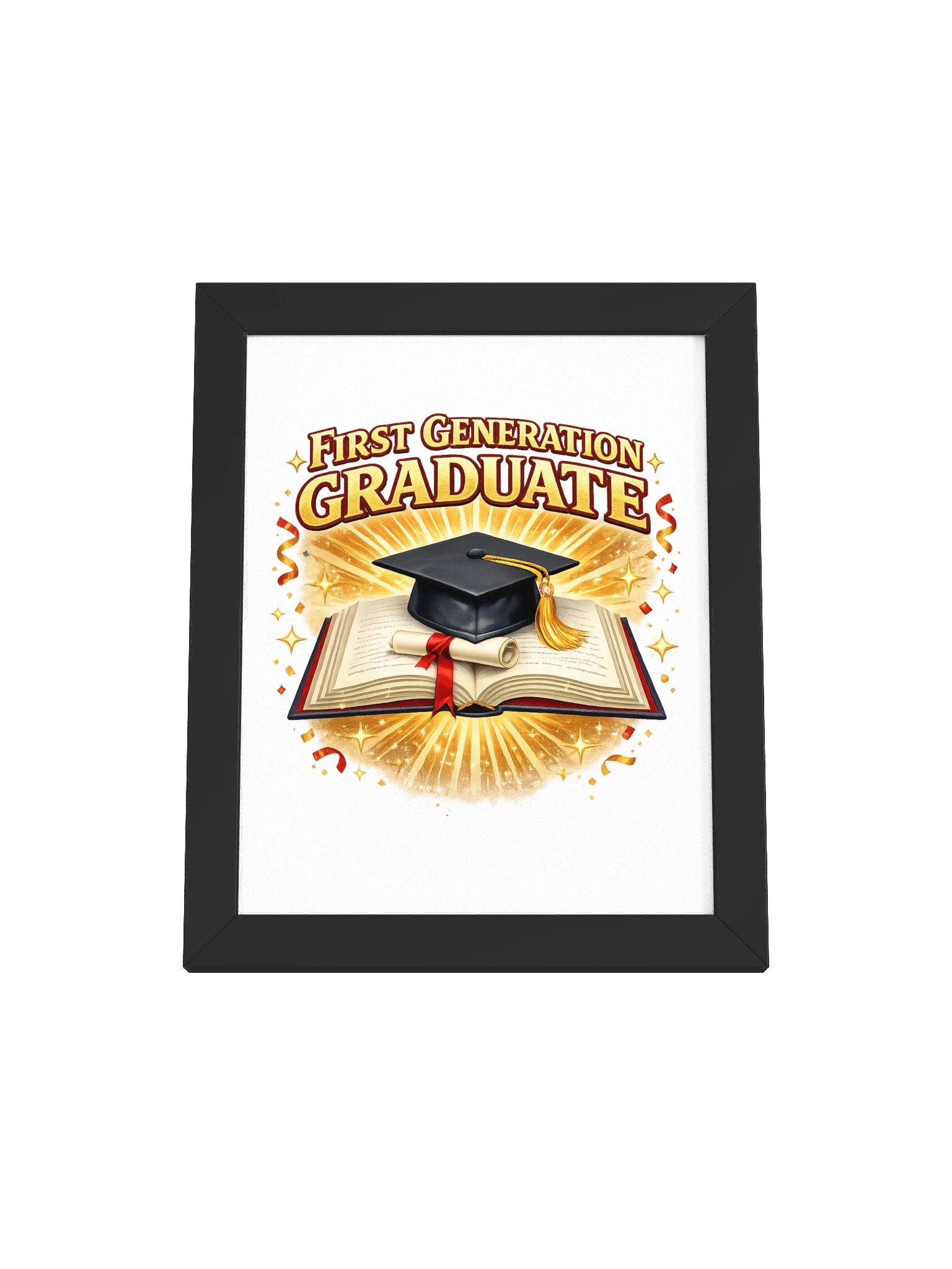 First Generation Graduate - Framed Poster product image (1)