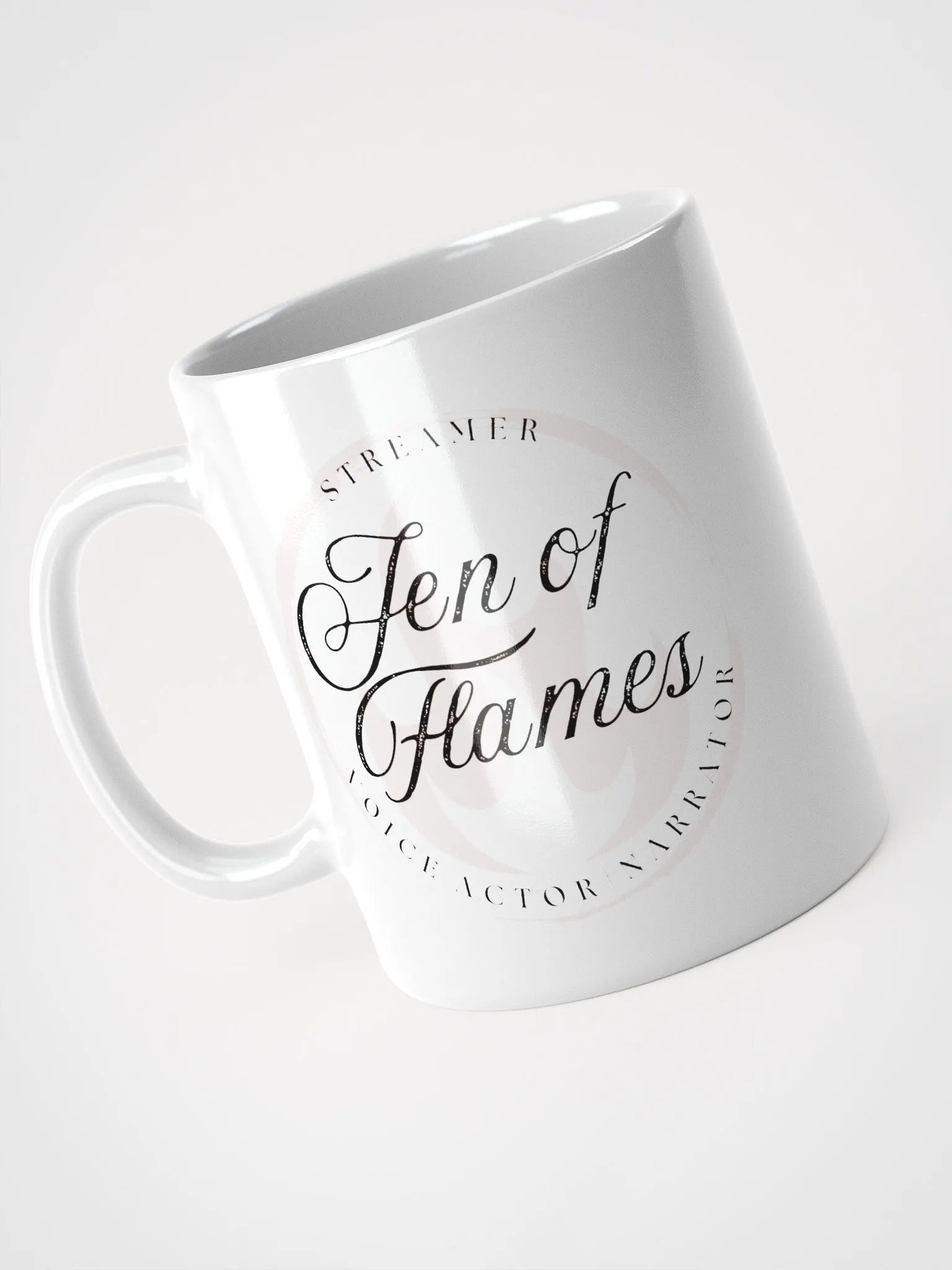 Flames Logo White Mug product image (4)