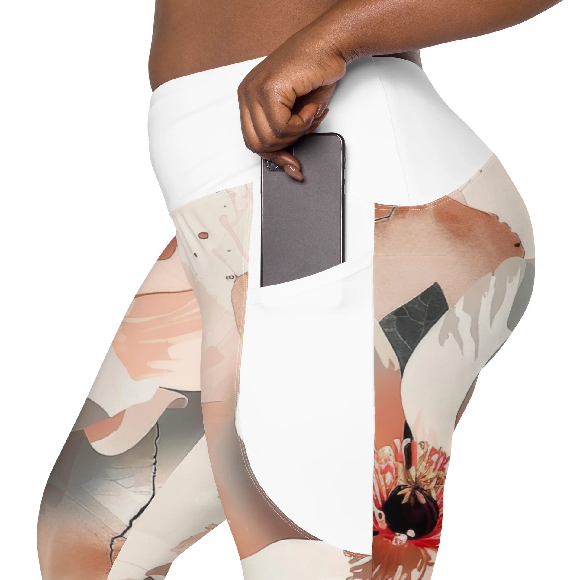 Feral Femme Leggings – Rose-tinted Mayhem Edition product image (7)