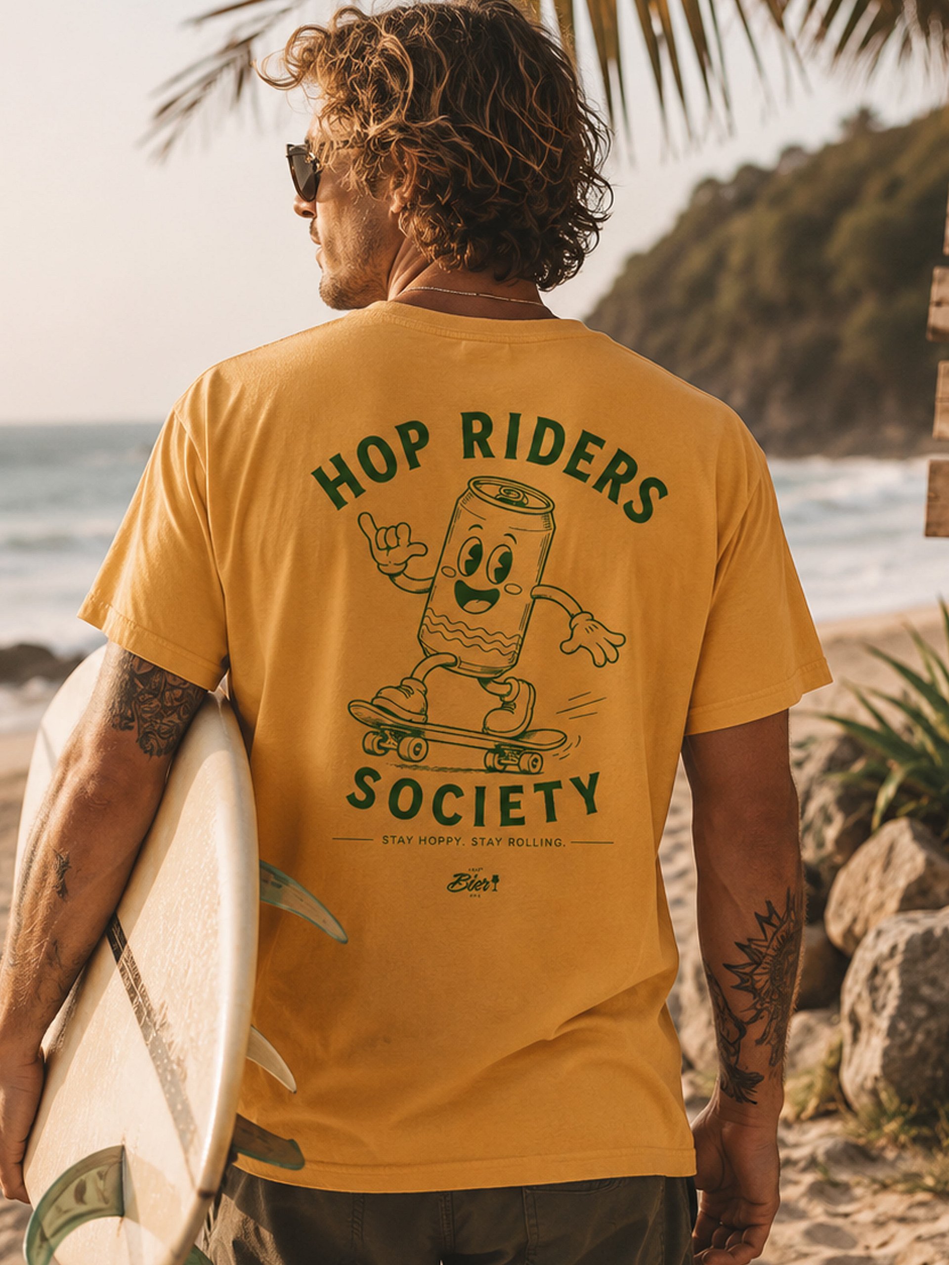 Hop Riders Society Premium Craftbier T-Shirt product image (9)