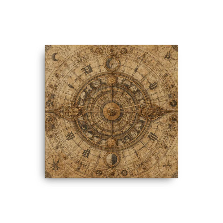 The Chronos Engine – Square Canvas product image (2)