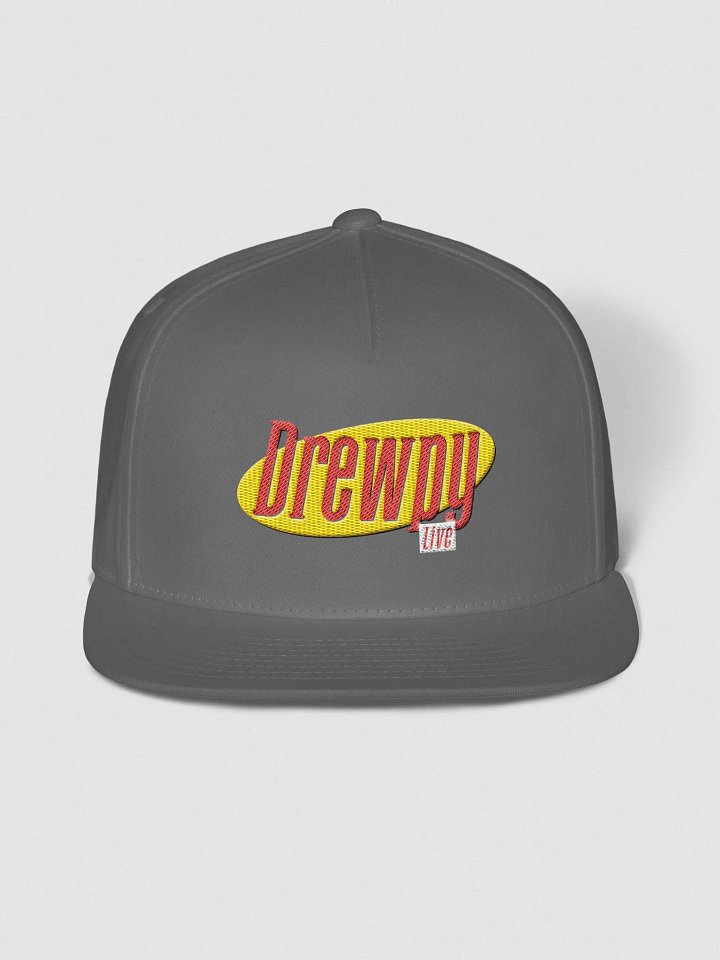 Drewpy LIVE (Laugh Track) Flat Snapback Cap product image (2)