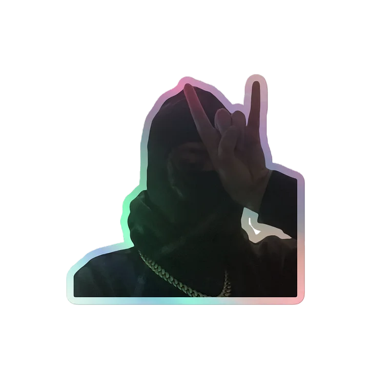 Lorr Chapo Portrait Sticker product image (2)