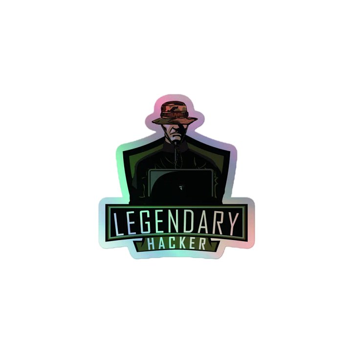 Legendary Hacker Sticker product image (1)