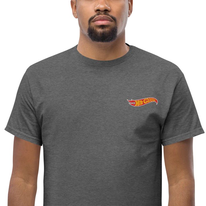 HOT GARBAGE UNISEX EMBROIDERED HEAVY TEE product image (1)