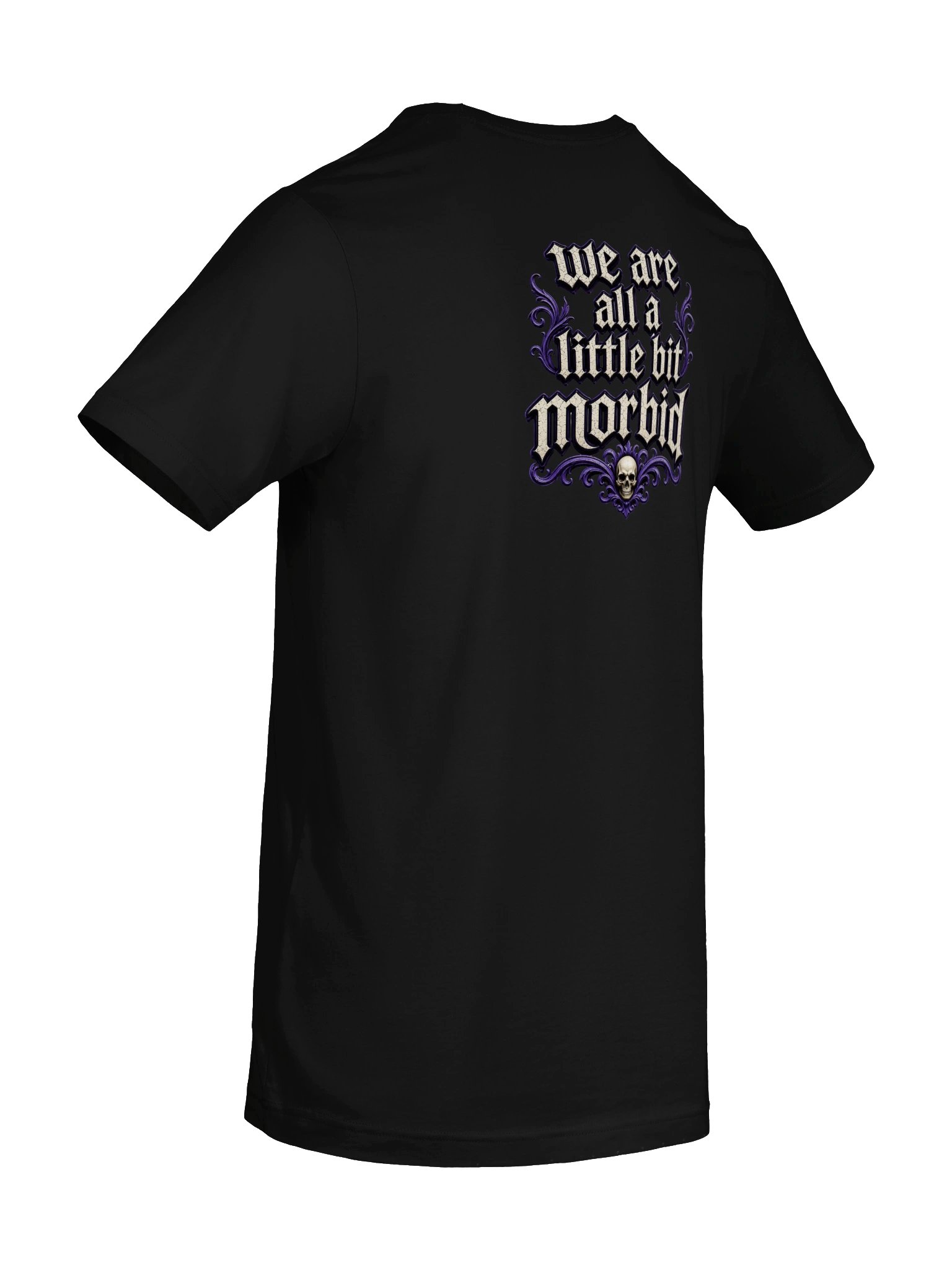 ''We're All A Little Bit Morbid'' Unisex Supersoft T-Shirt product image (4)