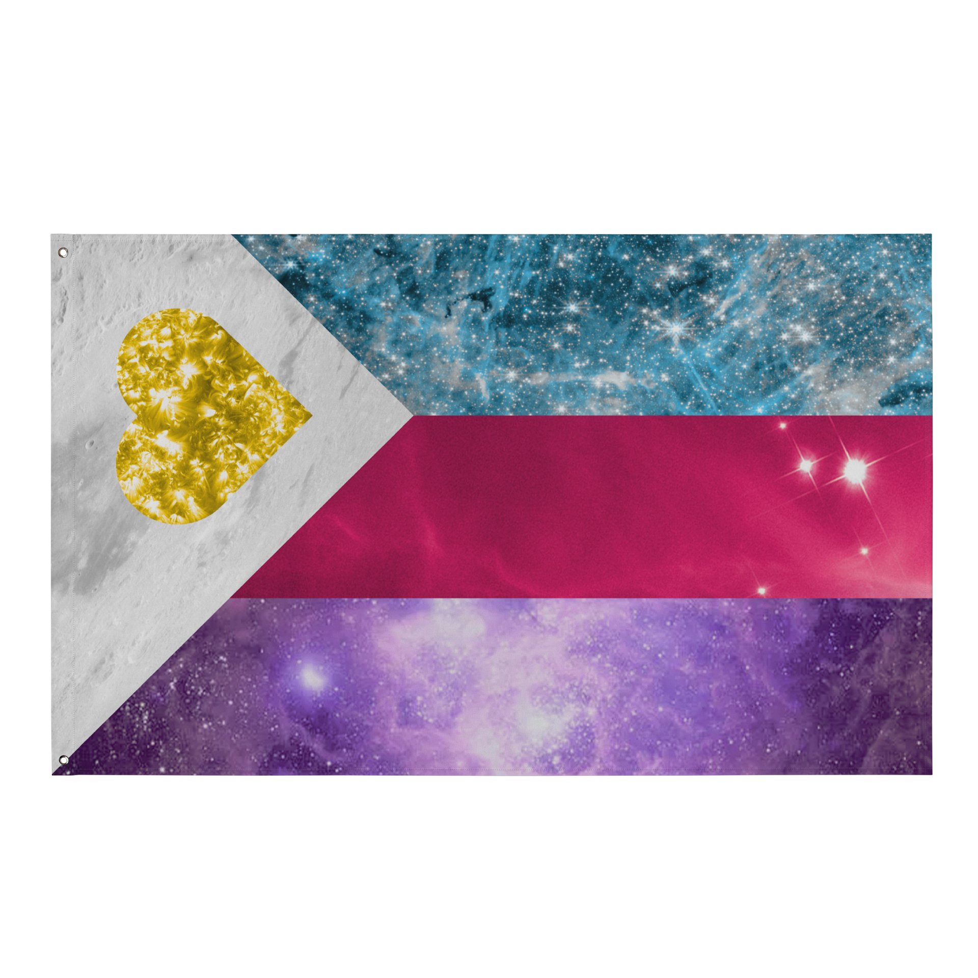 Poly Space Pride Flag product image (1)