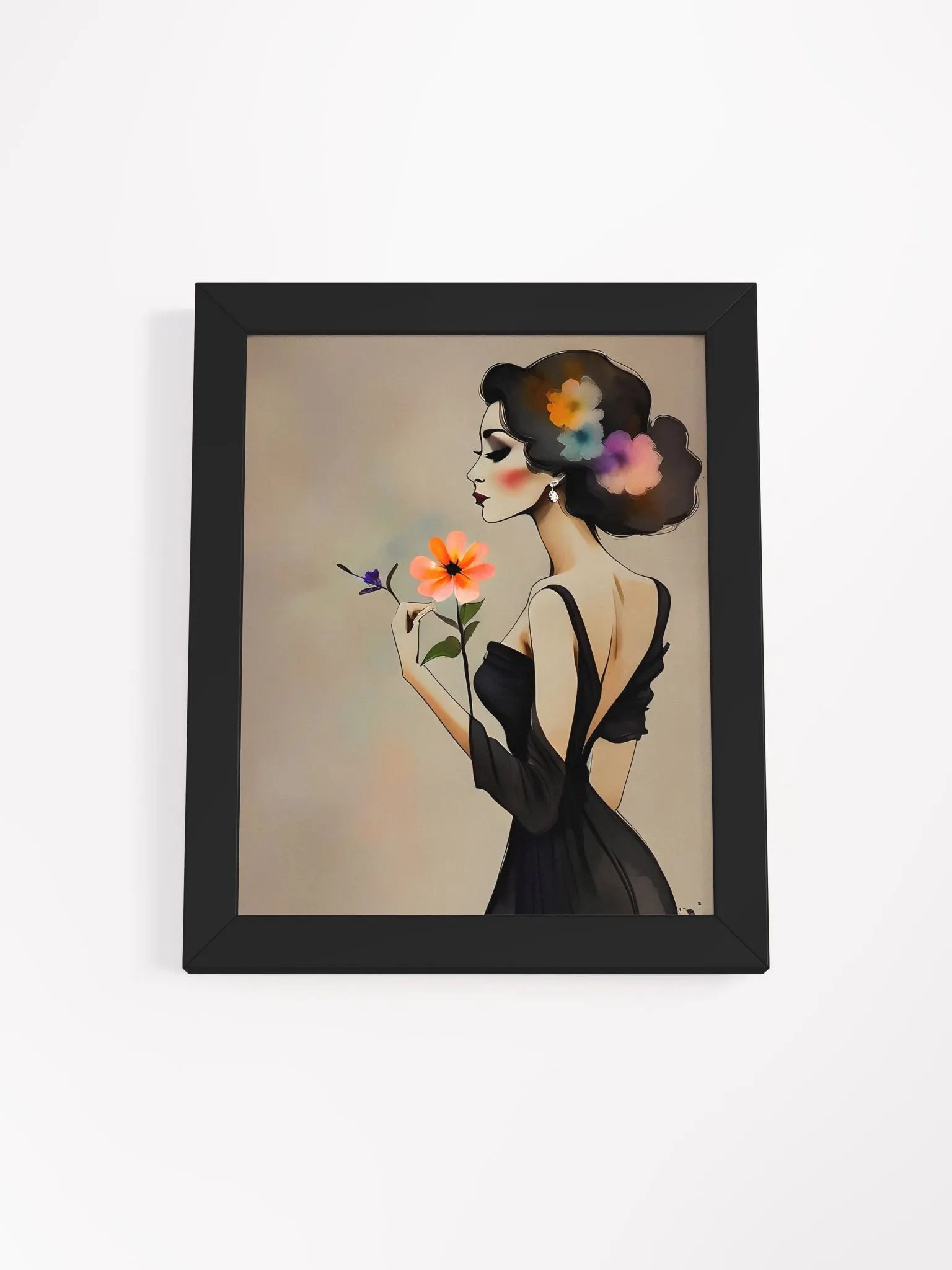 Elegance in Bloom Framed Poster product image (1)