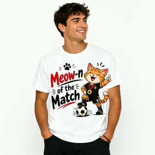 New Cat Football drop is live 🐾 

Shop link in bio

Tag a friend who needs this energy for the next match 

Save this for gif...