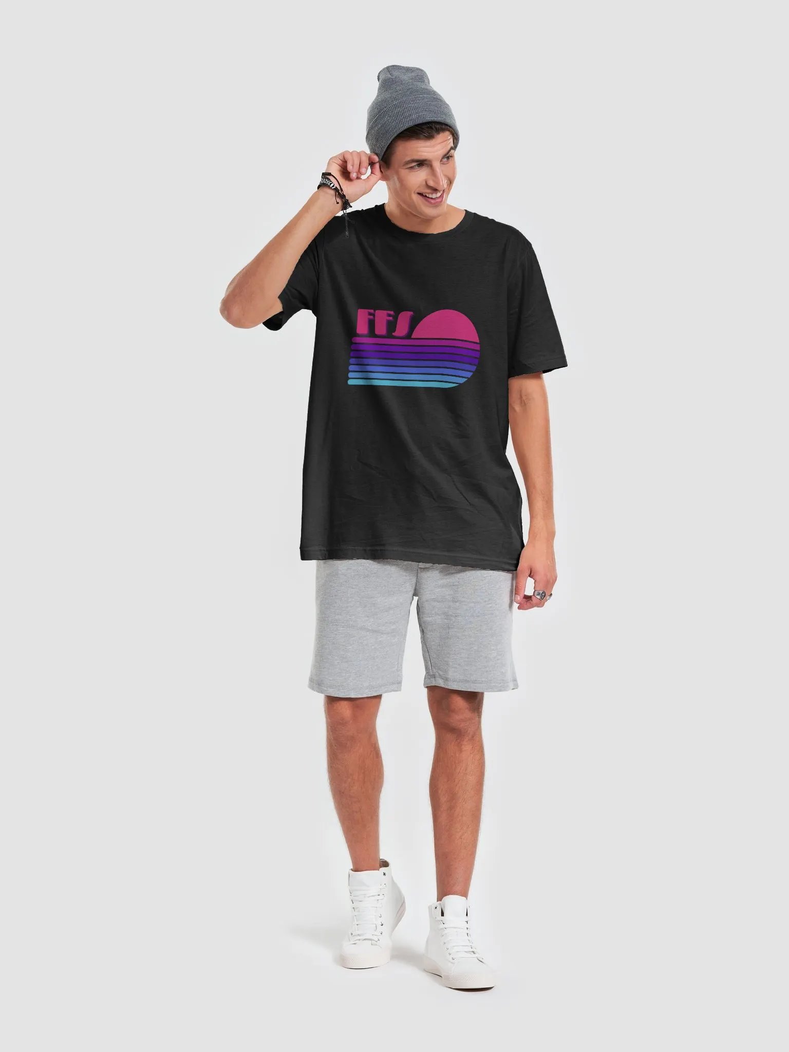 FFS Retro Sun Stripe Tee product image (6)