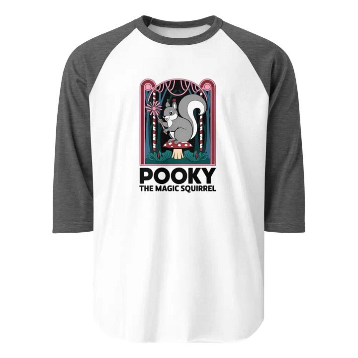 Pooky's Magical Adventure Raglan Tee product image (1)
