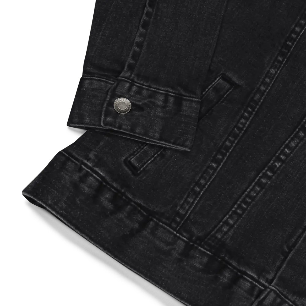 Halethulu Logo Denim Jacket product image (7)
