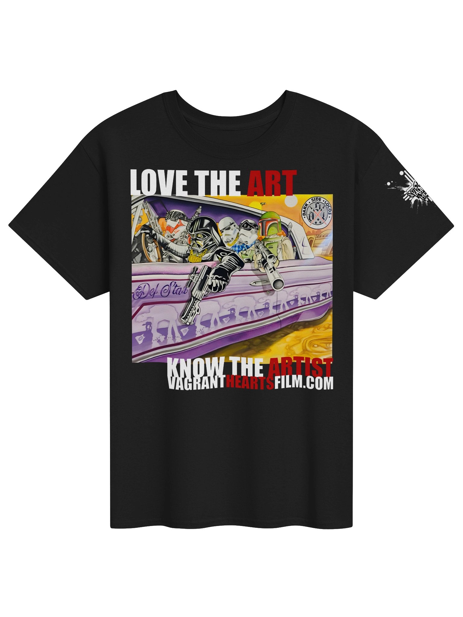 Dark Side Locos One Sided Tee product image (1)