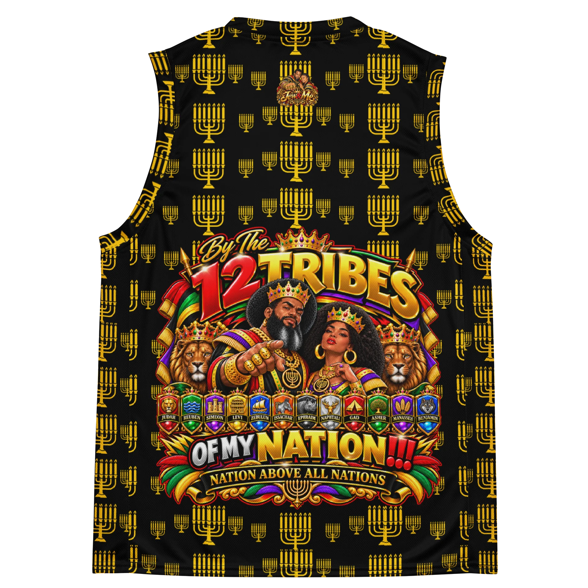 12 Spots Taken Basketball Jersey Gold product image (4)