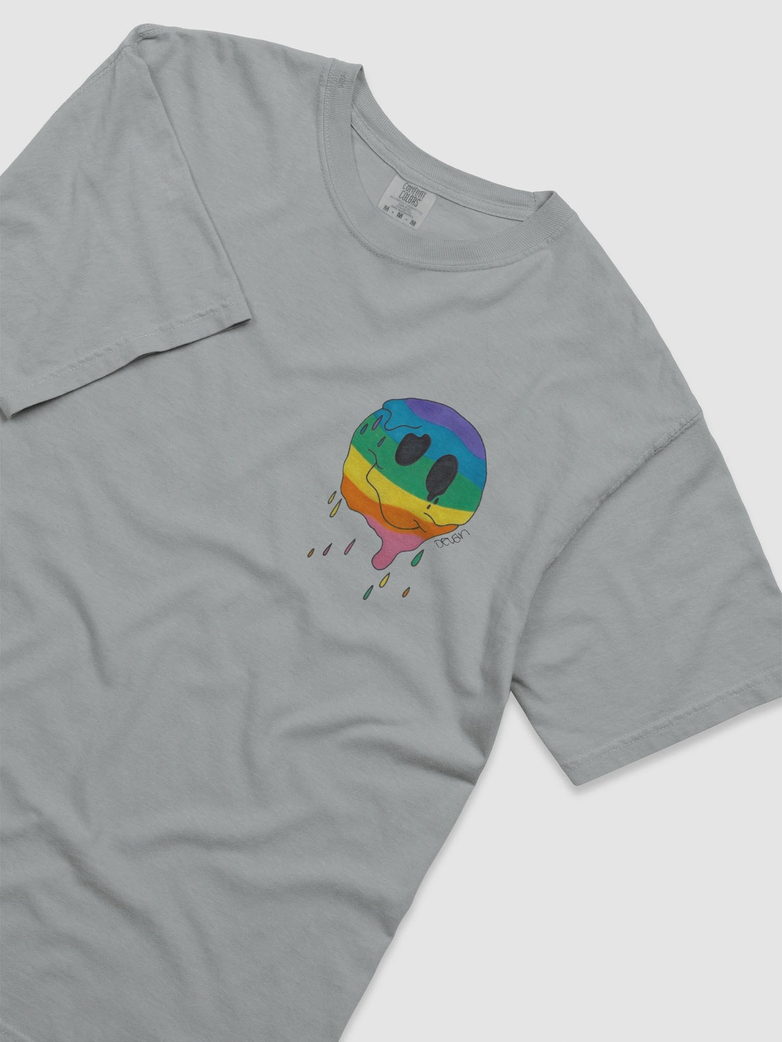 Melted Smiley T-Shirt product image (9)