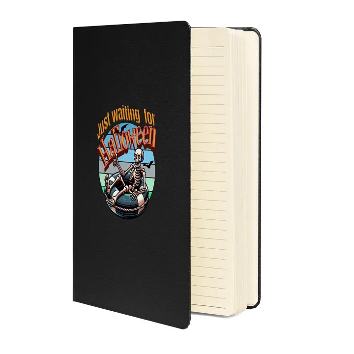 Just Waiting For Halloween Hardcover Notebook product image (2)