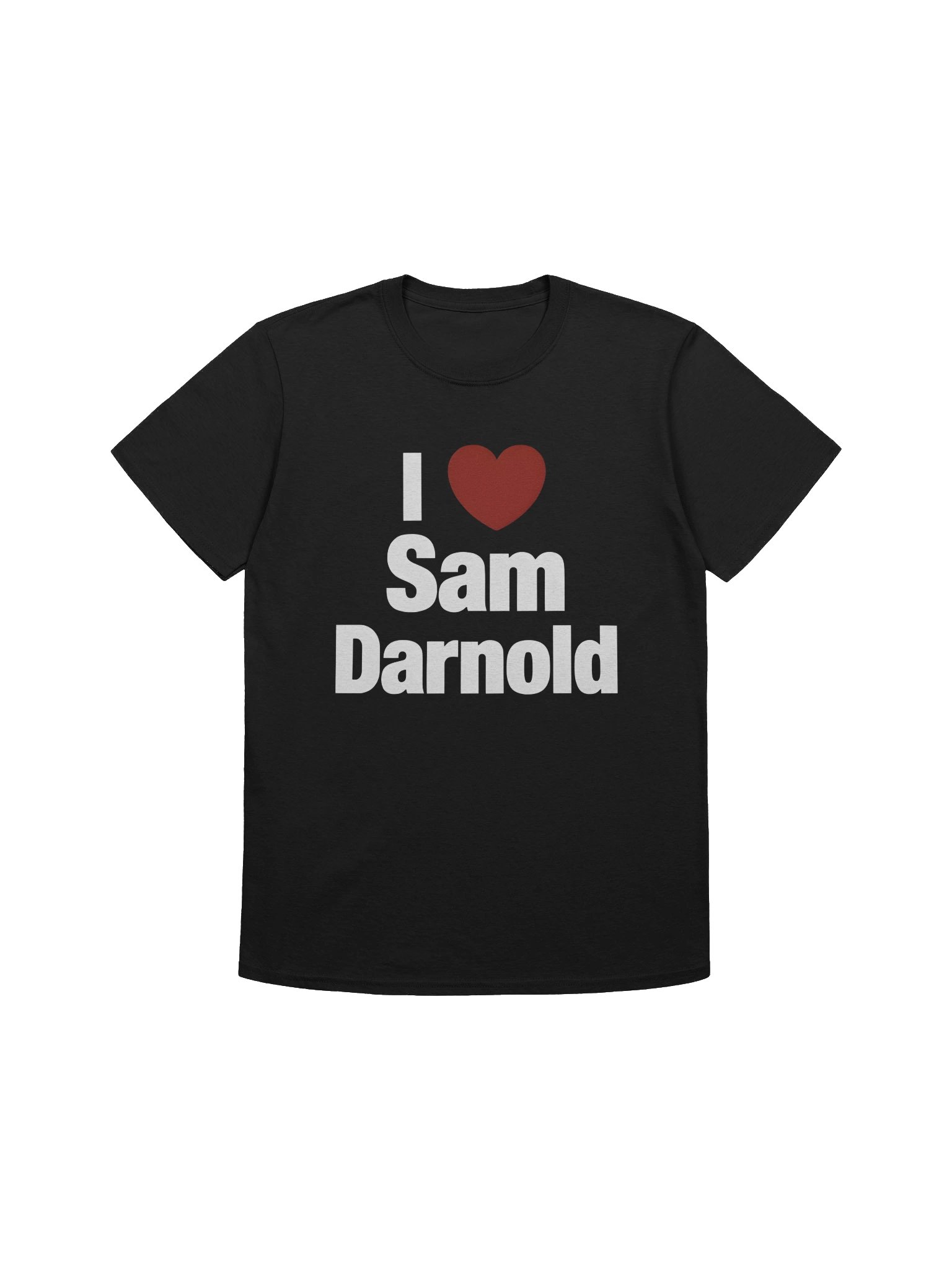 I Heart Sam Darnold T-Shirt – Internet Love, Football Loyalty Edition product image (1)