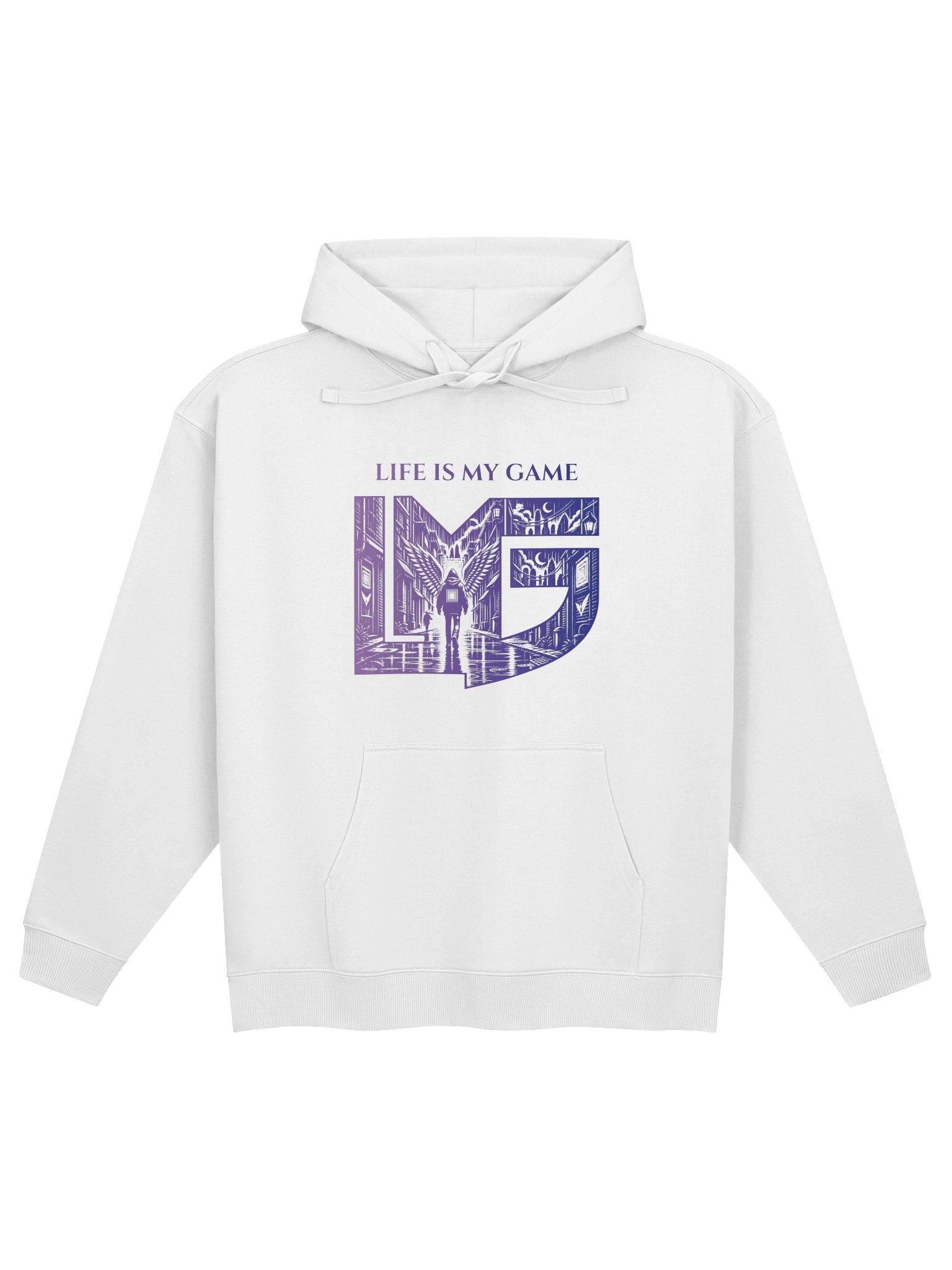 Life Is My Game — MultiEmanation Organic Hoodie product image (1)