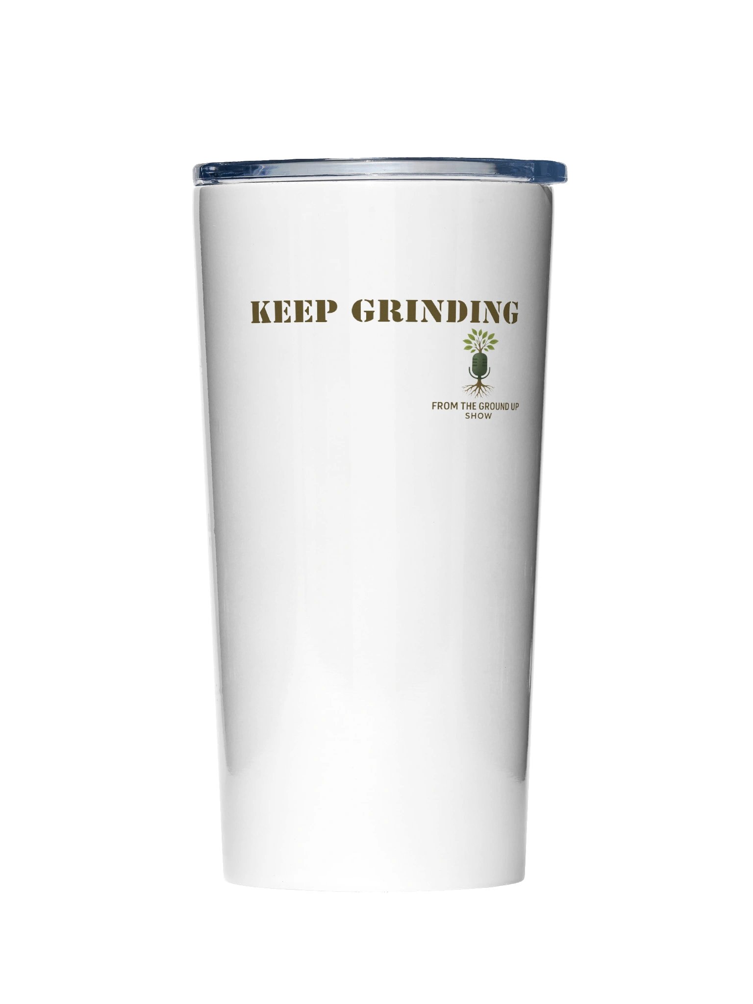 Keep Grinding 20oz Stainless Steel Tumbler product image (1)
